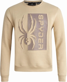 Spyder Men's Active Sweatshirt - Athletic Performance Fleece Classic Crewneck Pullover Sweatshirt for Men (Sizes: S-XXL)