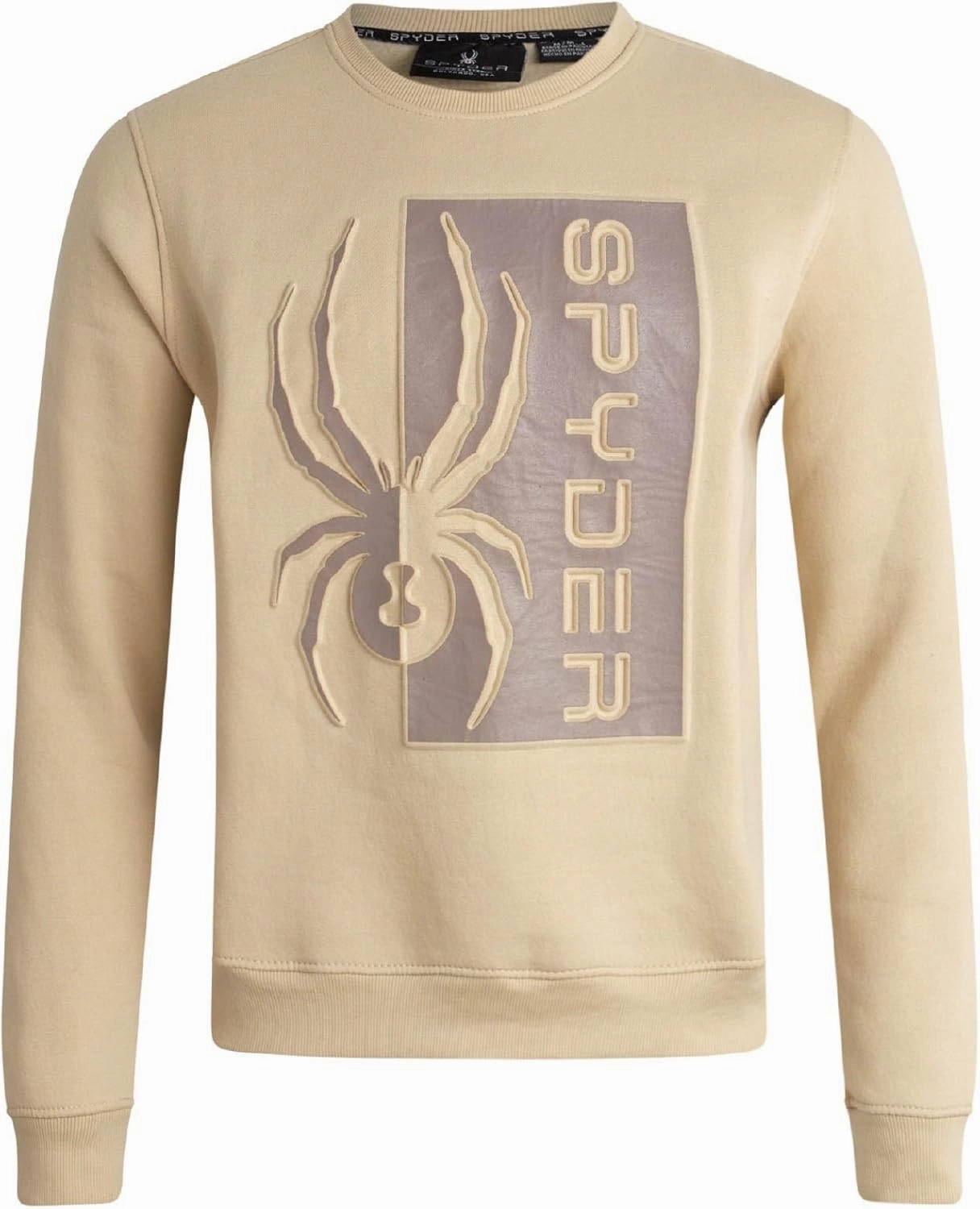 Spyder Men's Active Sweatshirt - Athletic Performance Fleece Classic Crewneck Pullover Sweatshirt for Men (Sizes: S-XXL)