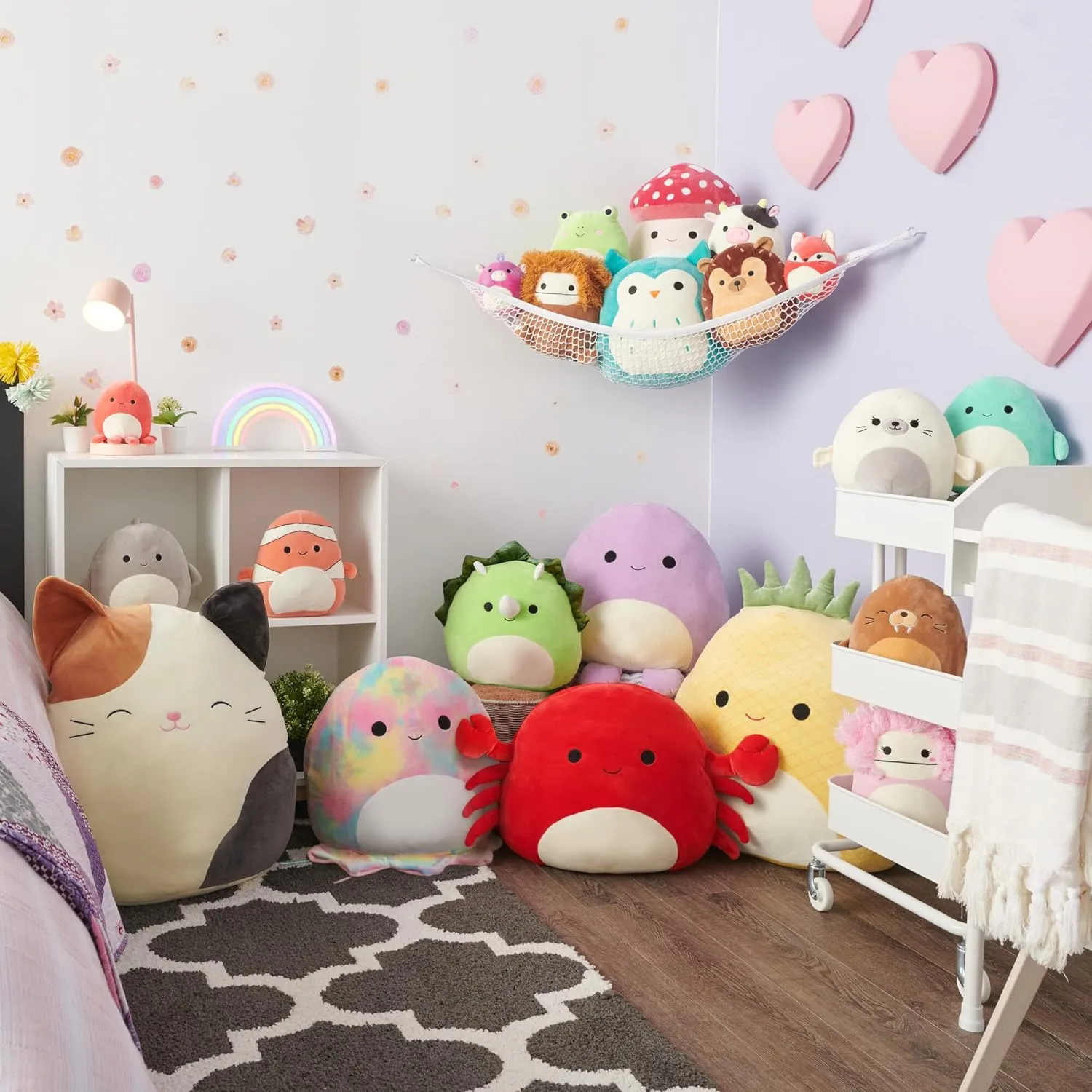 Squishmallows Original 12-Inch Maritza Green Cactus with Pink Flower - Official Jazwares Plush