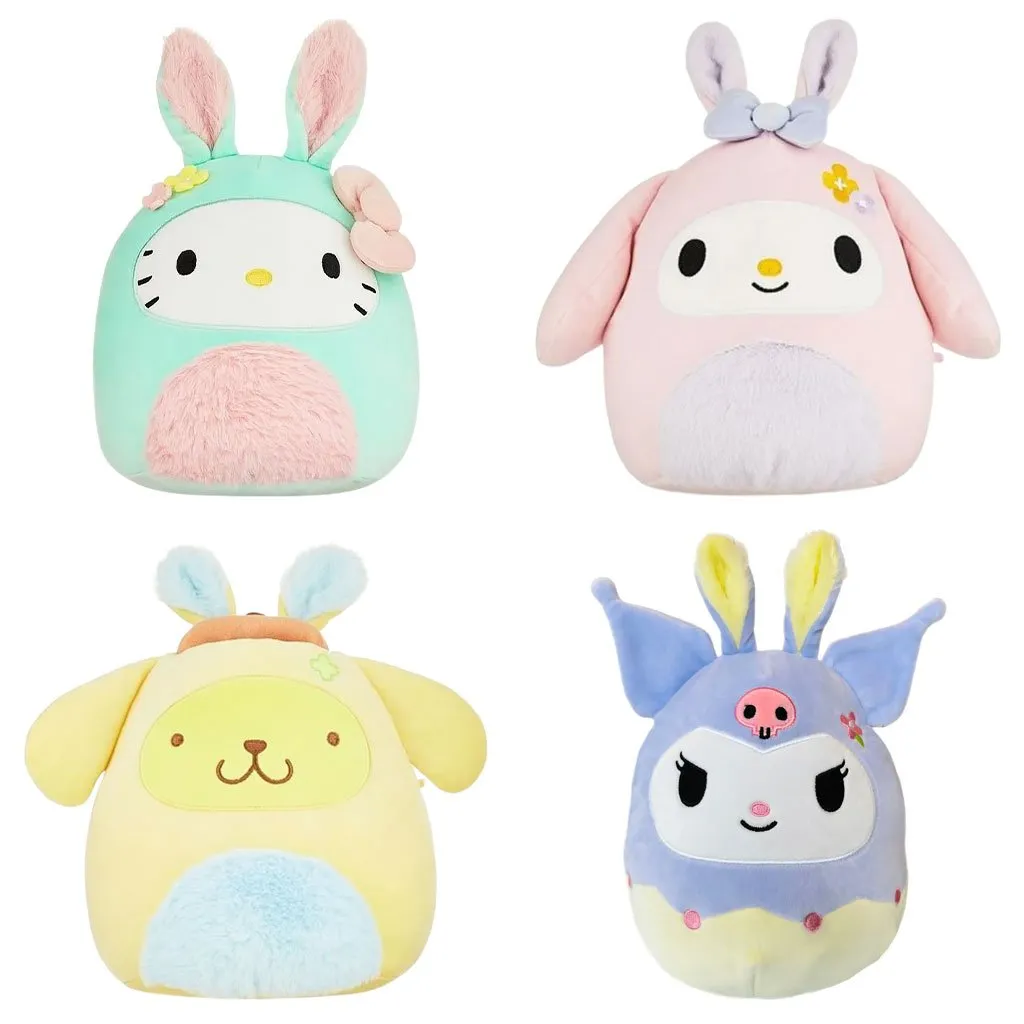 Squishmallows Sanrio Easter 8" My Melody Easter Bunny Plush Toy