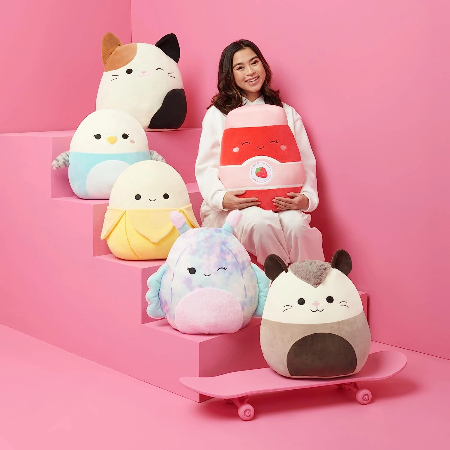 Squishmallows Official Kellytoy Plush 14" Lady - Disney Ultrasoft Stuffed Animal Plush Toy