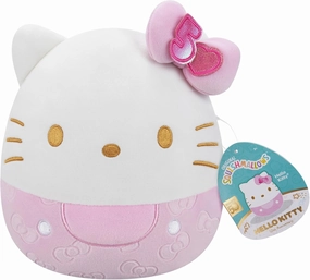Squishmallows SQSN00920 - Hello Kitty with Bow 20 cm 50 Years Anniversary Official Jazwares Plush