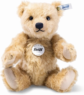 Steiff Emilia Teddy Bear Plush, Reddish Blonde - Made of The Finest Mohair, for Adult Collectors