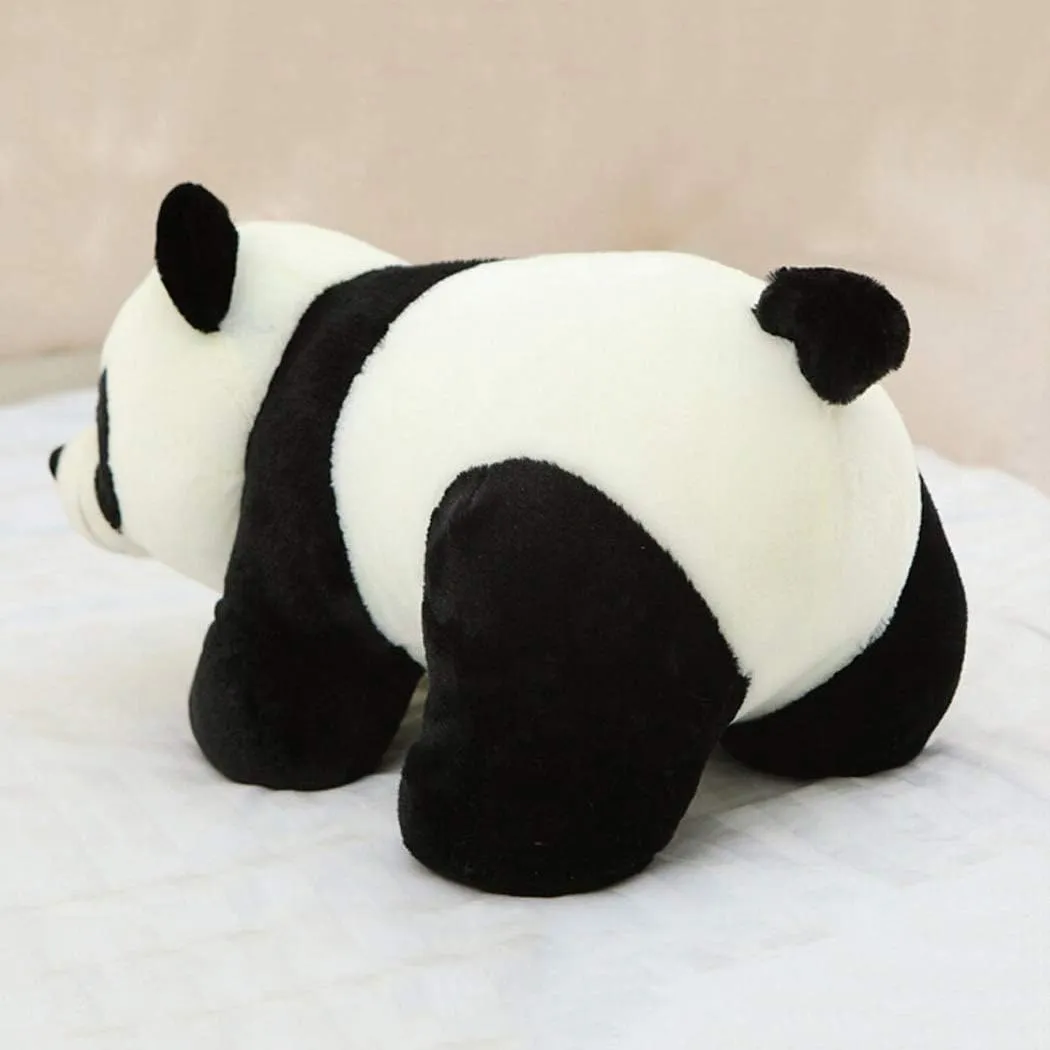 Stuffed Panda Animal Plush Toys 12 Inches Animal Stuffed Plushies Super Soft Cute Cuddly Pillow Cushion Stuff Dolls Birthday Xmas Gifts for Children Kids Boys Girls Room Decor Bedtime, 12Inches