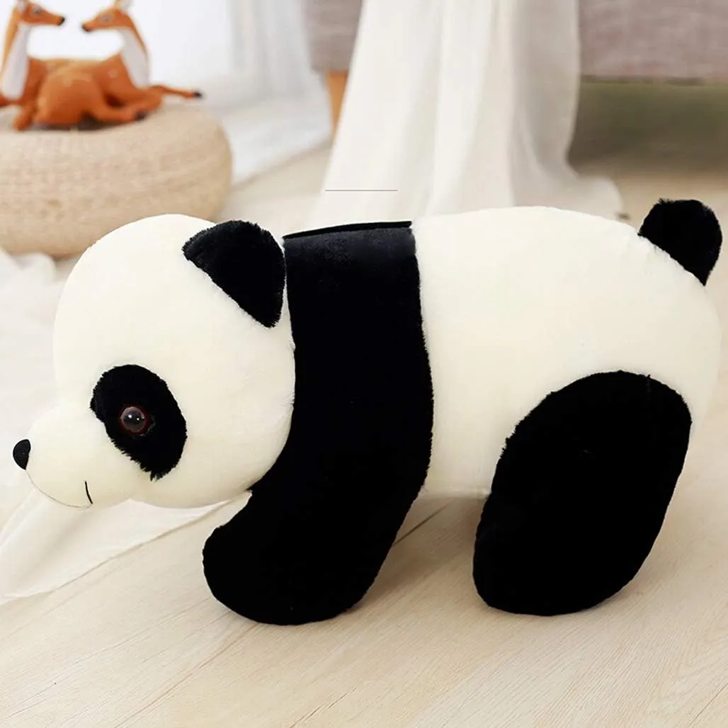 Stuffed Panda Animal Plush Toys 12 Inches Animal Stuffed Plushies Super Soft Cute Cuddly Pillow Cushion Stuff Dolls Birthday Xmas Gifts for Children Kids Boys Girls Room Decor Bedtime, 12Inches