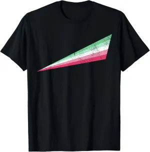 Stylish Abrosexual Flag LGBTQ Abro Pride Retro Vintage T-Shirt