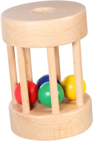 SUPVOX Educational Wooden Drum Early Learning Musical Instrument for Parent Interaction Safe Natural Wood for Brain Development Activities