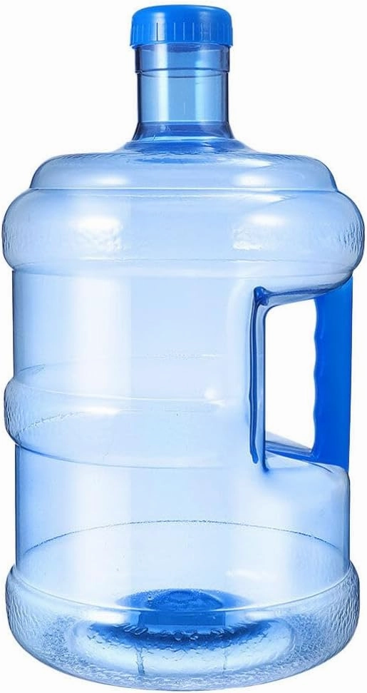 SUPVOX 7.5L Camping Water Jug: Portable Water Storage Container with Handle, Pet Plastic - Ideal for Hiking, Outdoor Activities, 2 Gallon Capacity, Mineral Water Bottle Jug