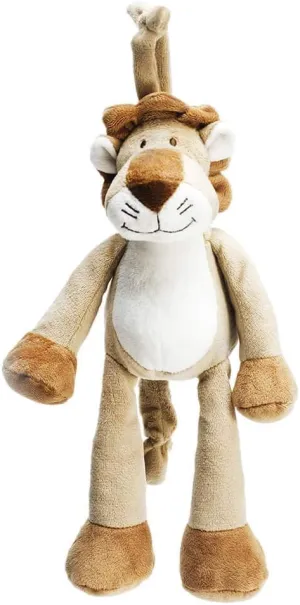 Teddykompaniet Diinglisar Adorable Stuffed Animal Lovely Realistic Large Wild Lion Musical Pull Animal Baby Comforter Soft Plush Sleep Toys|Birthday Gift for Baby Child Toddler|Ages 0  (Singing Toy)