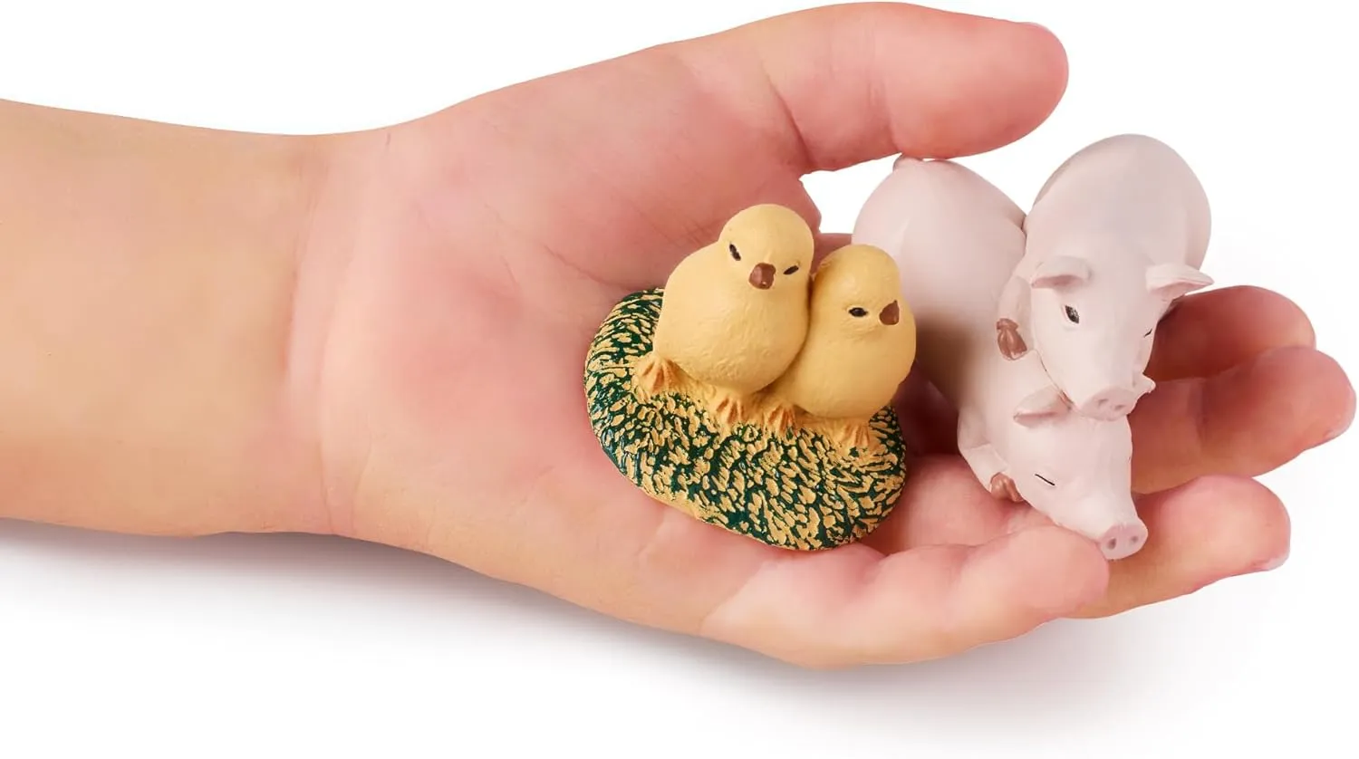 Terra by Battat – Toy Farm Animals – Cows, Dogs, Pigs & More – Realistic & Detailed Animal Toys for Kids – 6 Barnyard Animal Pairs – Farm Animal Set – 3 Years  