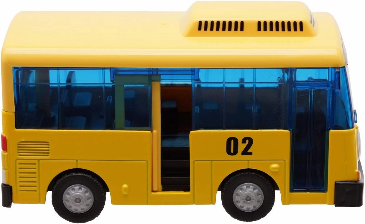 The Little Bus Tayo and freinds - Lani Metal Die Cast Bus Cars Toy Pull-Back Motor Vehicle Ride car Toys for Kids (Lani)
