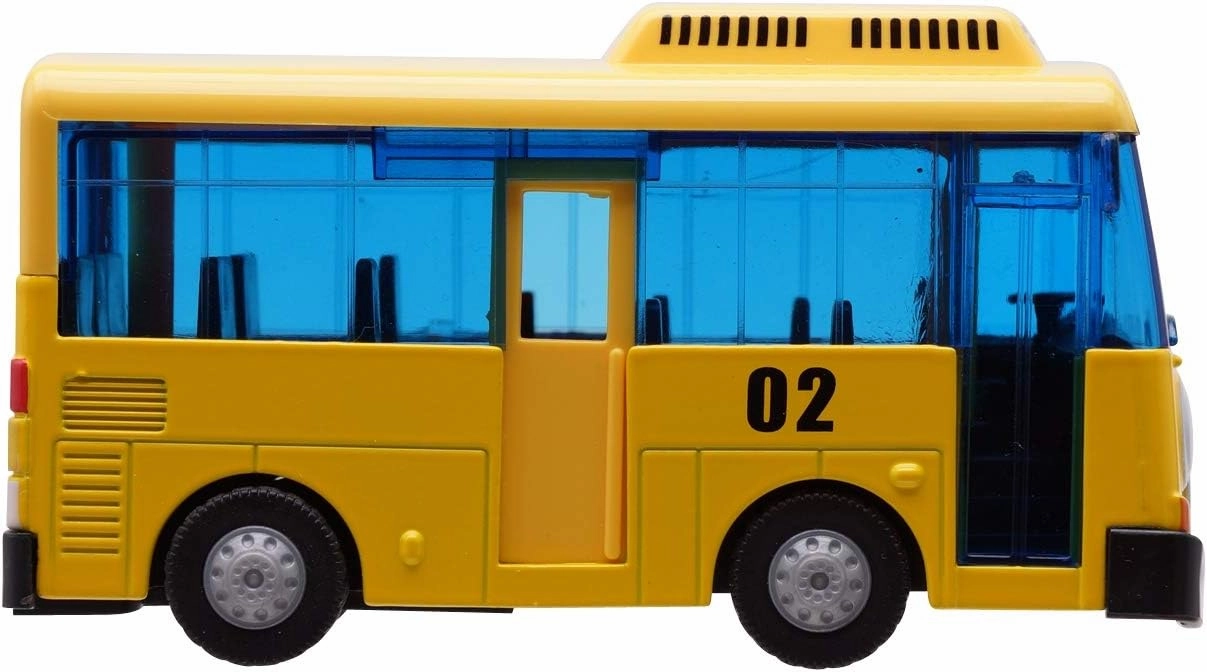 The Little Bus Tayo and freinds - Lani Metal Die Cast Bus Cars Toy Pull-Back Motor Vehicle Ride car Toys for Kids (Lani)