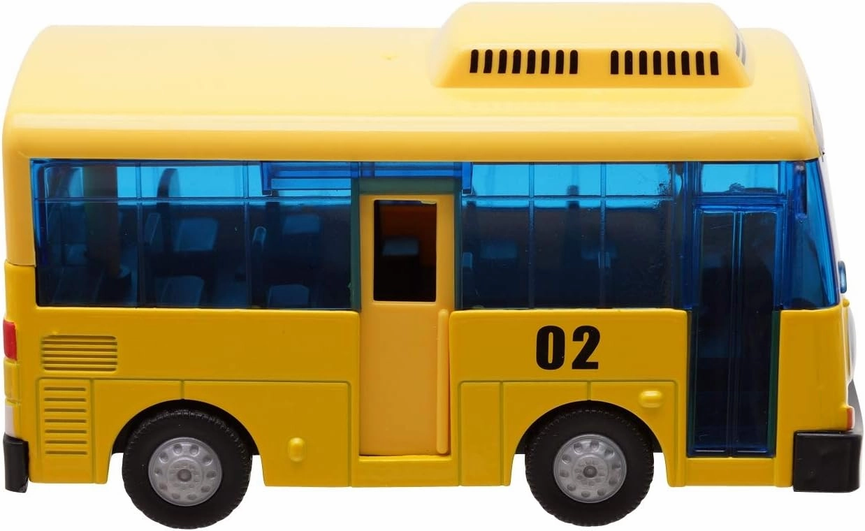The Little Bus Tayo and freinds - Lani Metal Die Cast Bus Cars Toy Pull-Back Motor Vehicle Ride car Toys for Kids (Lani)