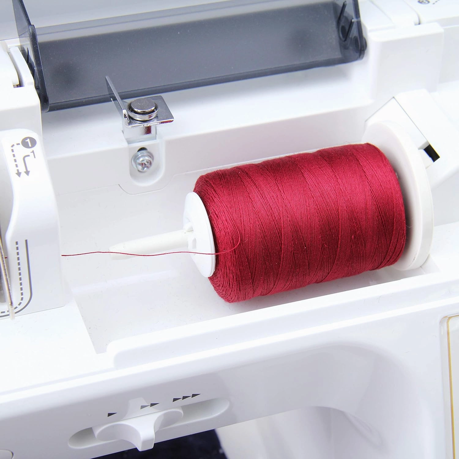 Threadart 100% Cotton Thread Set | 6 Tan Tones | 1000M (1100 Yards) Spools | for Quilting & Sewing 50/3 Weight | Long Staple & Low Lint | Over 20 Other Sets Available