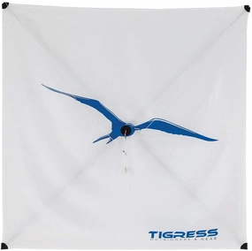 Tigress Fishing Kite, Sturdy Offshore Fishing Kite Constructed of 100% Carbon Graphite, Includes Extra 5th Spar