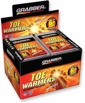 Toe Warmers - Long Lasting Safe Natural Odorless Air Activated Warmers - Up to 6 Hours of Heat - 40 Pair
