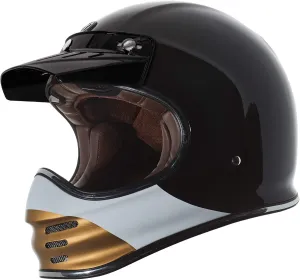 TORC Unisex-Adult T3 Retro Classic Full-Face Motorcycle Helmet, Glosss Coyote, X-Small
