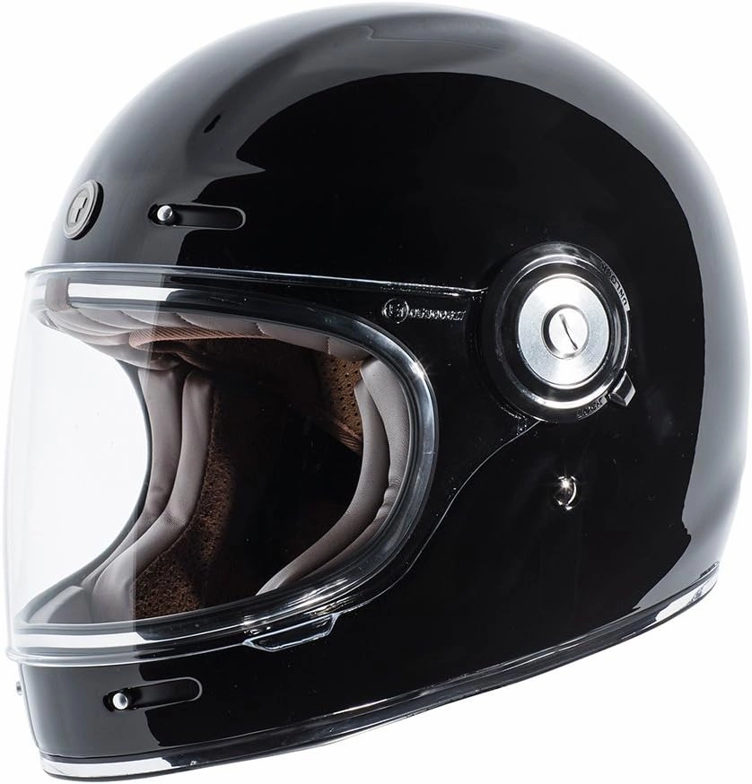 TORC T1/ Newport Retro Fiberglass Full-Face-Helmet-Style Motorcycle Helmet