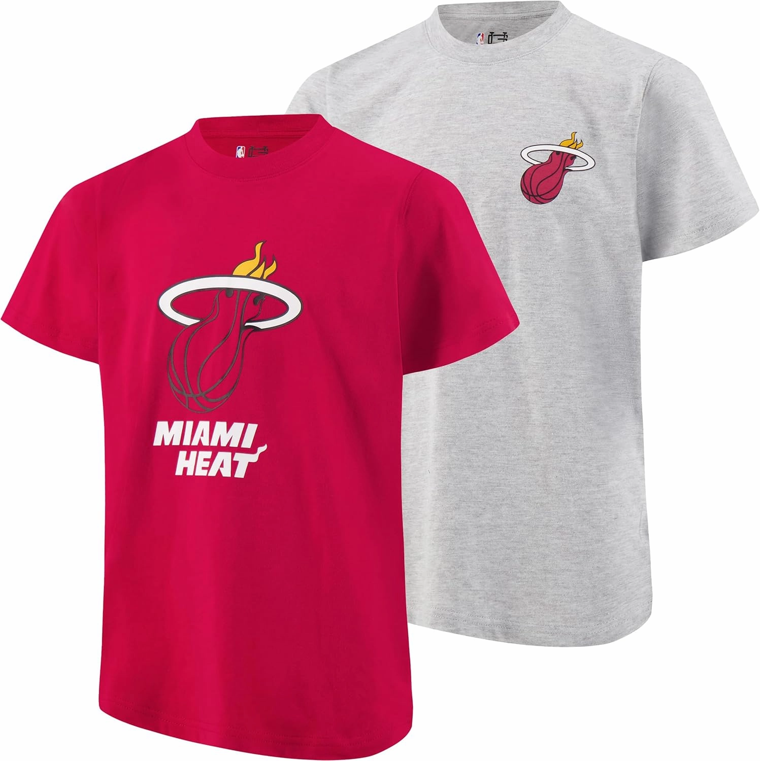 Ultra Game Youth NBA Official Super Soft 2 Pack T-Shirt Set
