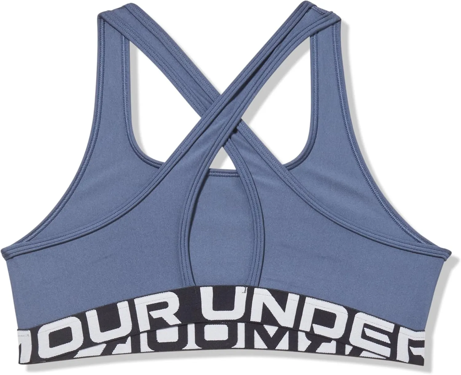 Under Armour Girls Crossback Mid-Impact Sports Bra