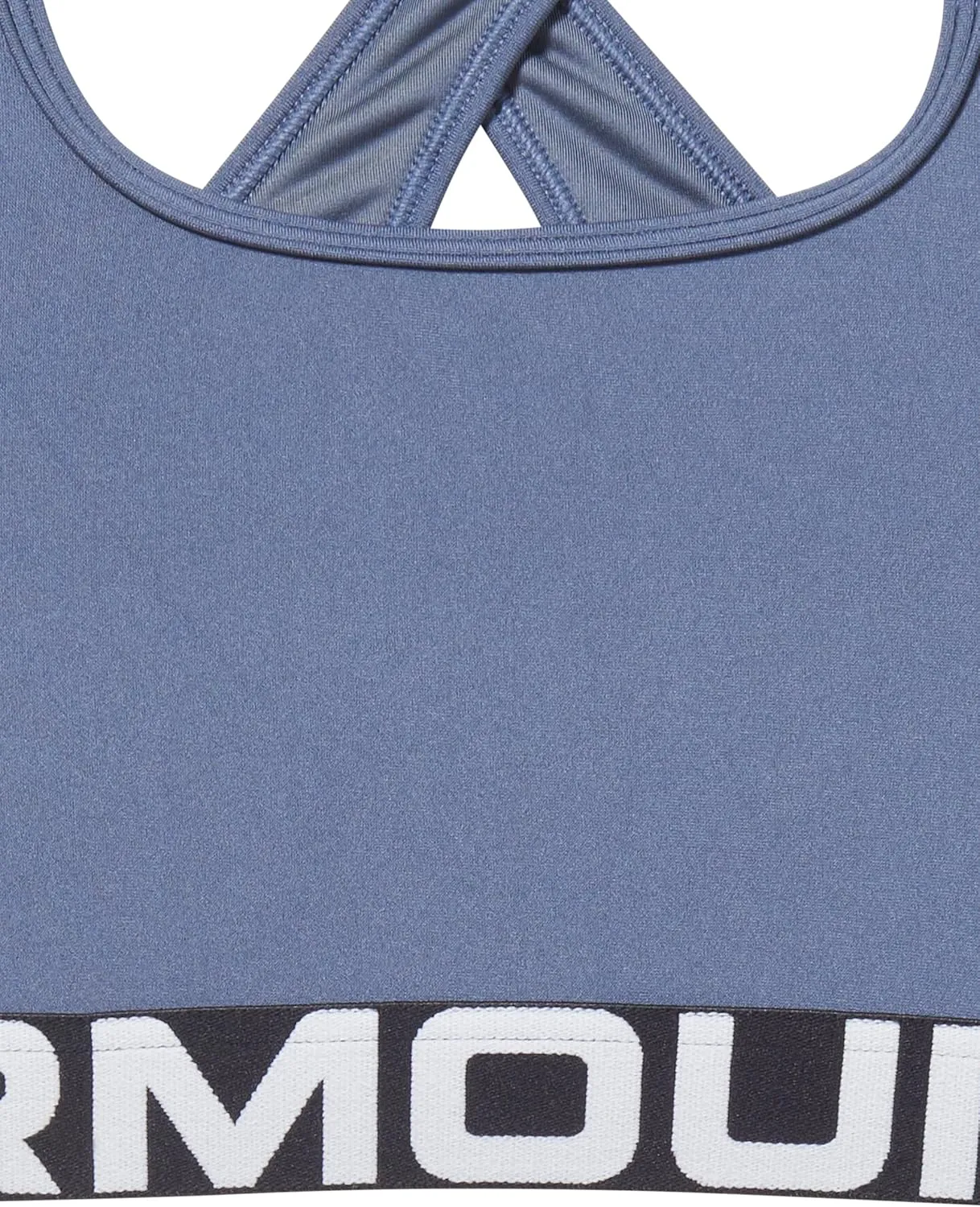 Under Armour Girls Crossback Mid-Impact Sports Bra