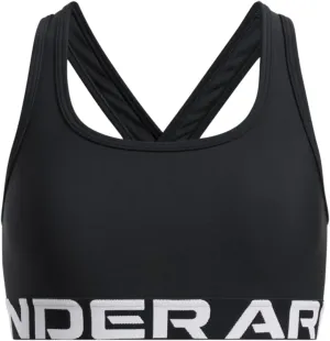 Under Armour Girls Crossback Mid-Impact Sports Bra