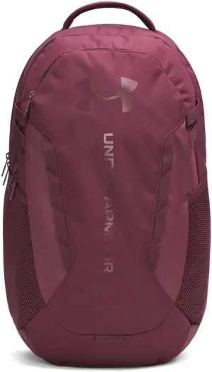 Under Armour Hustle 6.0 Backpack, Dark Maroon/Dark Maroon, One Size