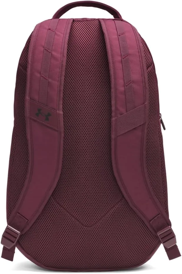 Under Armour Hustle 6.0 Backpack, Dark Maroon/Dark Maroon, One Size