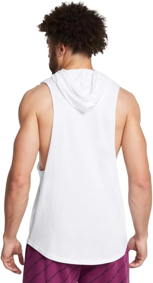 Under Armour Men's Project Rock Payoff Sleeveless Hoodie