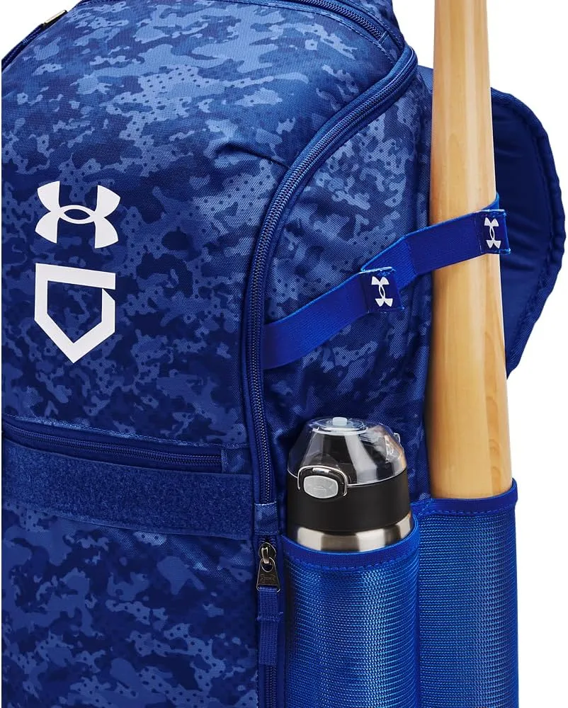 Under Armour Unisex-Adult Utility Baseball Backpack Print, (403) Royal / / White, One Size Fits All