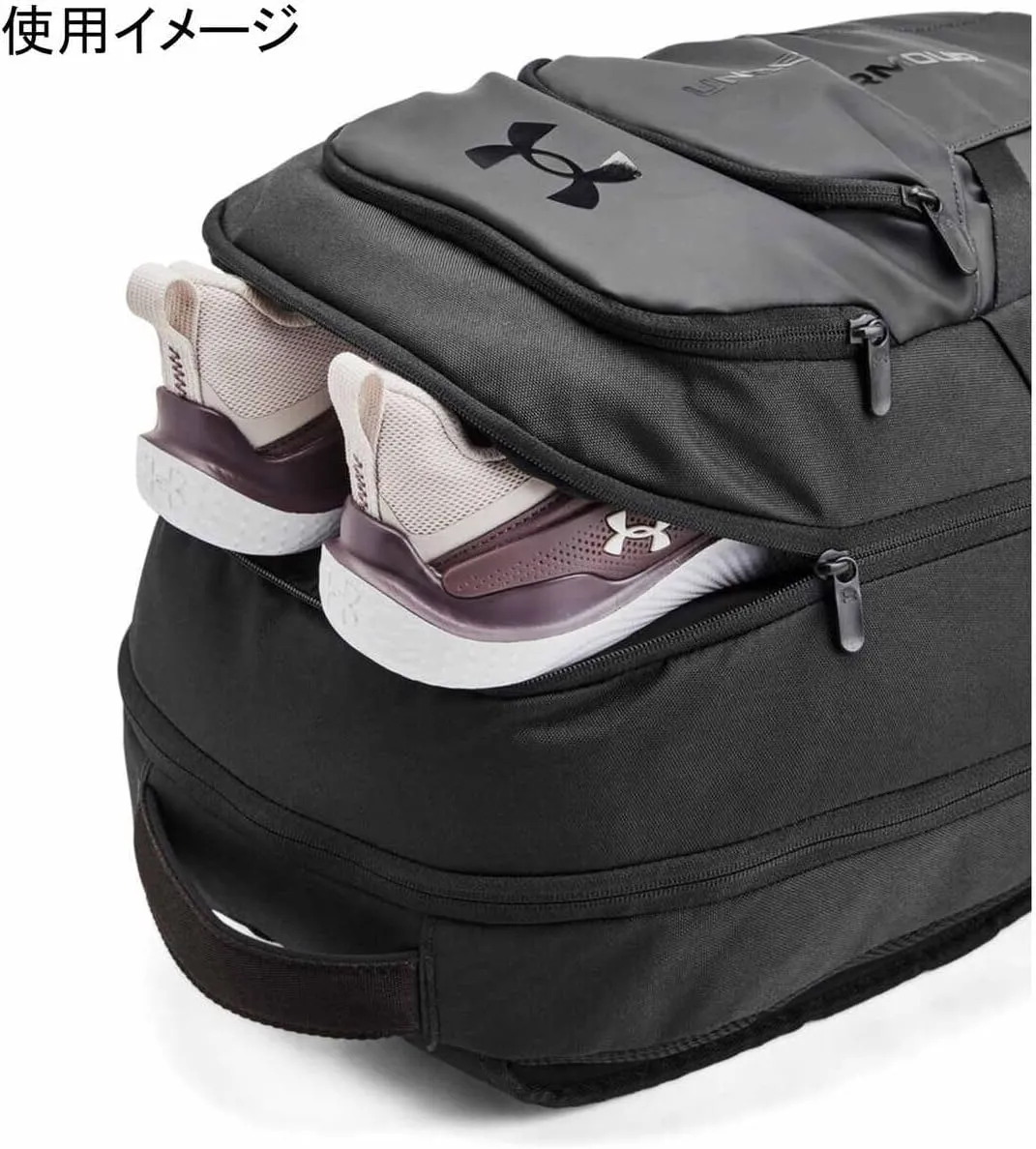 Under Armour Unisex, Hustle 6.0 Pro Backpack (001) Black/Black/Black One Size Fits Most