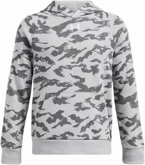 Under Armour Boys' Rival Fleece Printed Hoodie