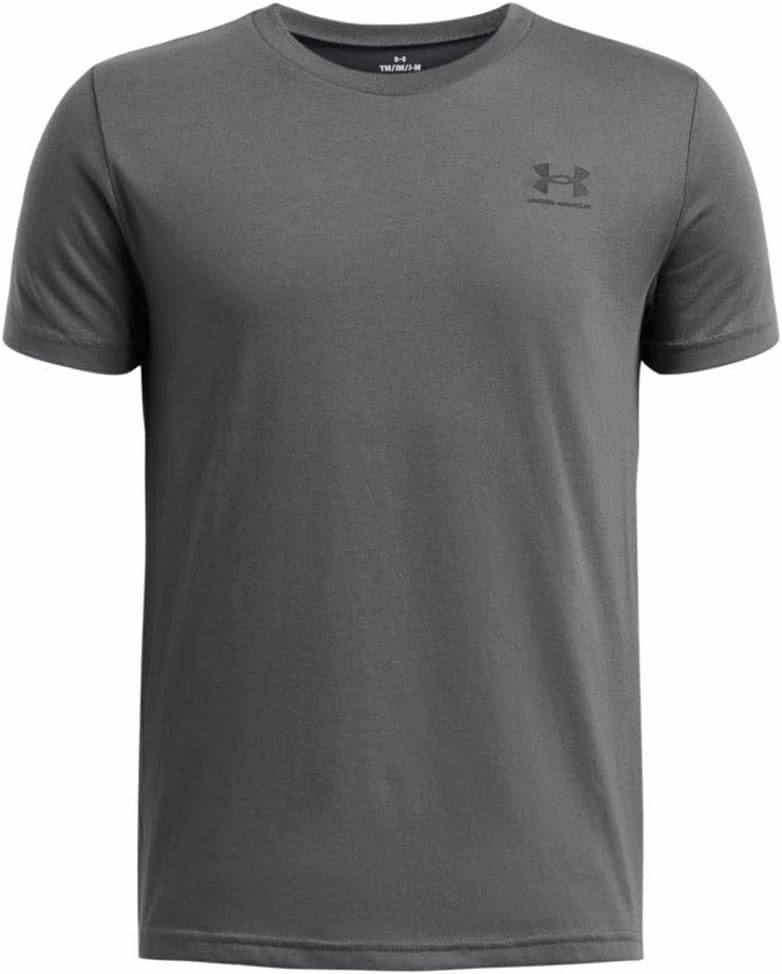Under Armour Boys' Sportstyle Left Chest Short Sleeve T Shirt
