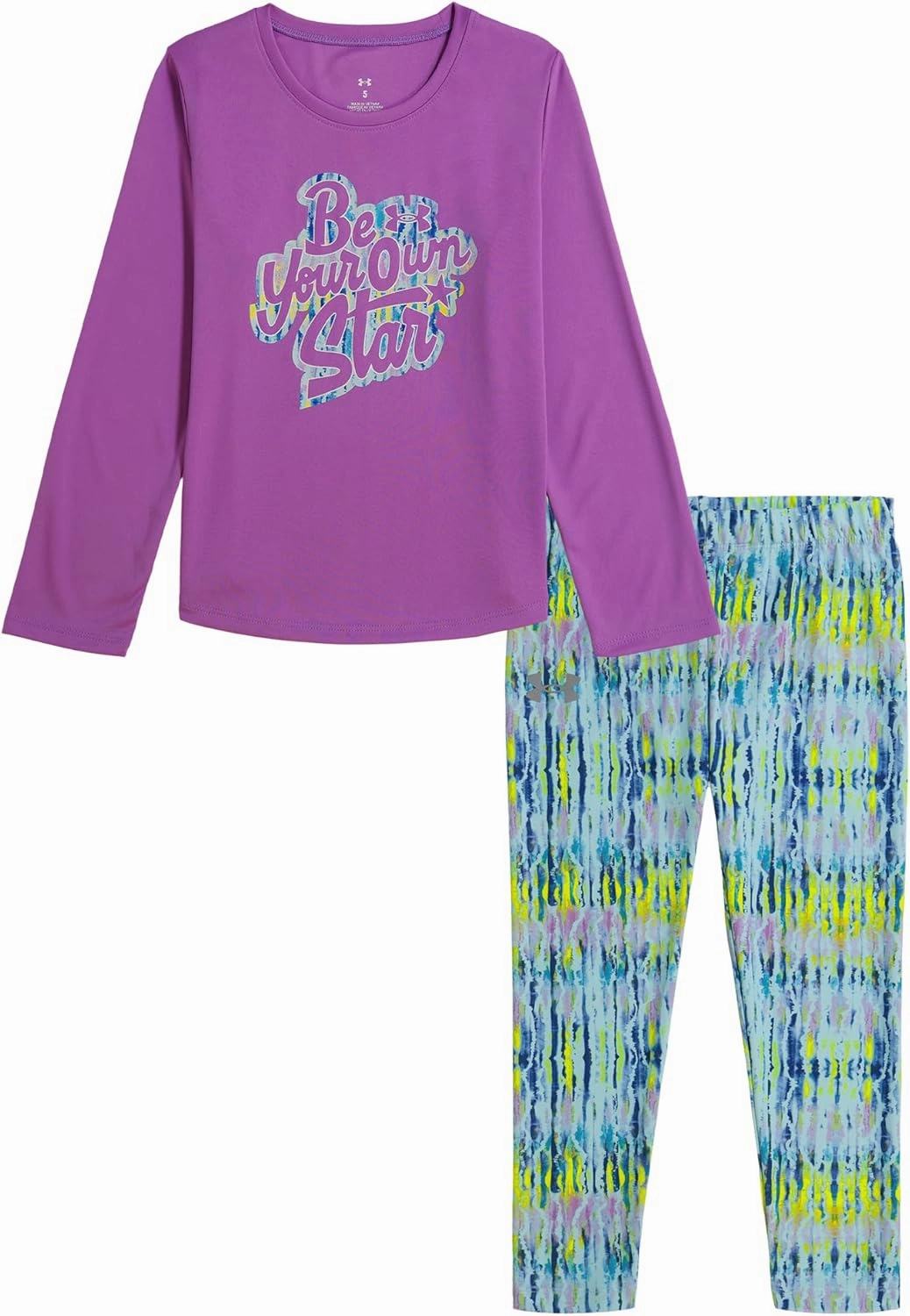Under Armour girls Ua Dye Tracks Legging SetClothing Set