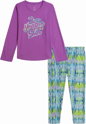 Under Armour girls Ua Dye Tracks Legging SetClothing Set