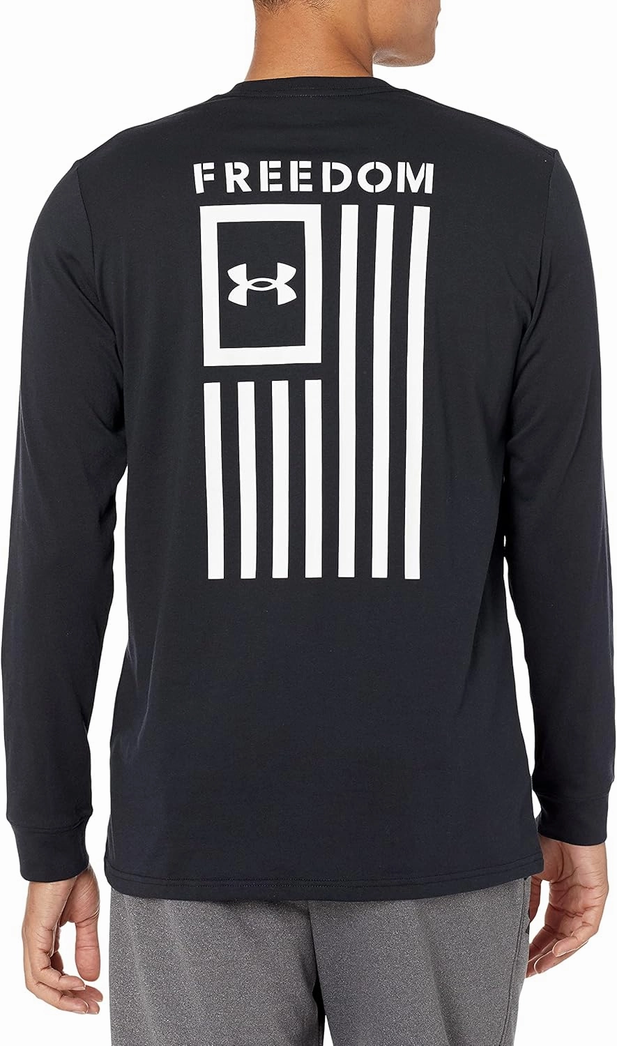 Under Armour Men's New Freedom Flag Long Sleeve T-Shirt
