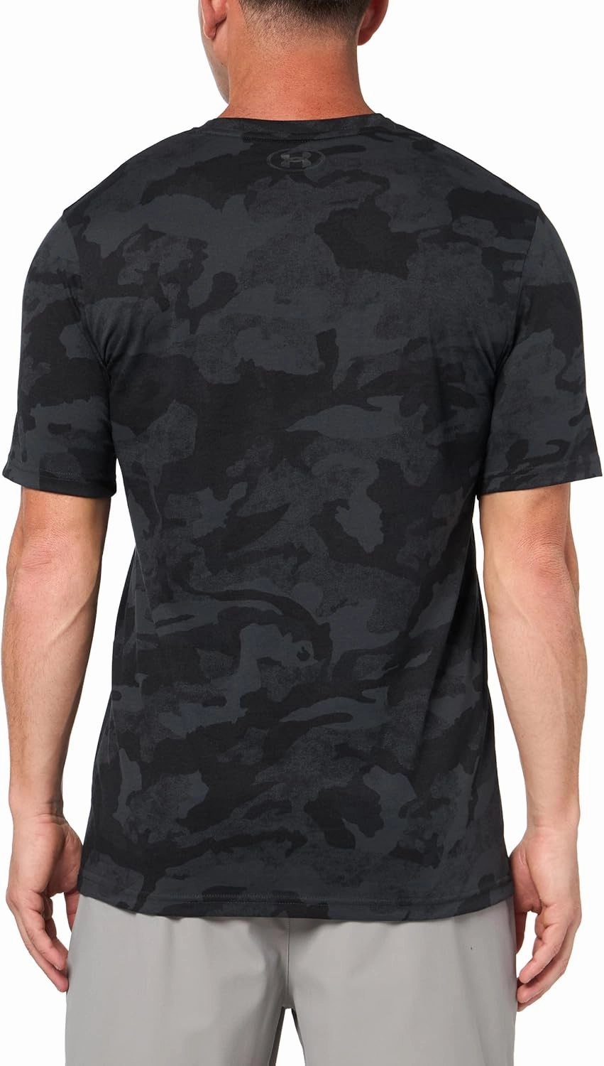 Under Armour Men's Project Rock All Over Print Short Sleeve T Shirt