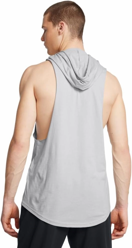Under Armour Men's Project Rock Payoff Sleeveless Hoodie