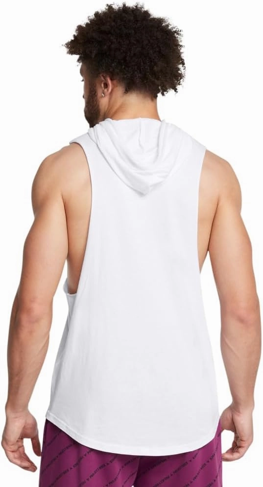 Under Armour Men's Project Rock Payoff Sleeveless Hoodie
