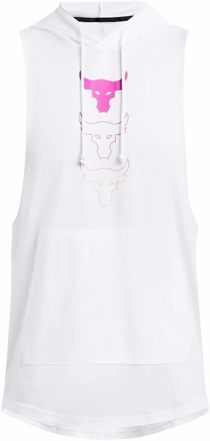 Under Armour Men's Project Rock Payoff Sleeveless Hoodie