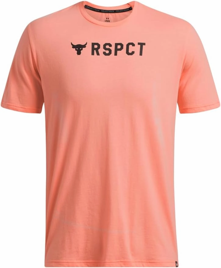 Under Armour Men's Project Rock Respect Short Sleeve T Shirt