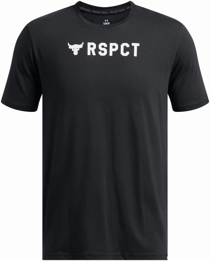 Under Armour Men's Project Rock Respect Short Sleeve T Shirt