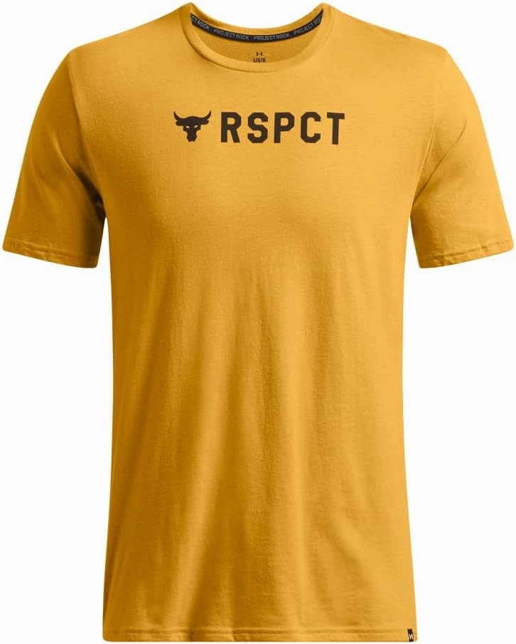 Under Armour Men's Project Rock Respect Short Sleeve T Shirt