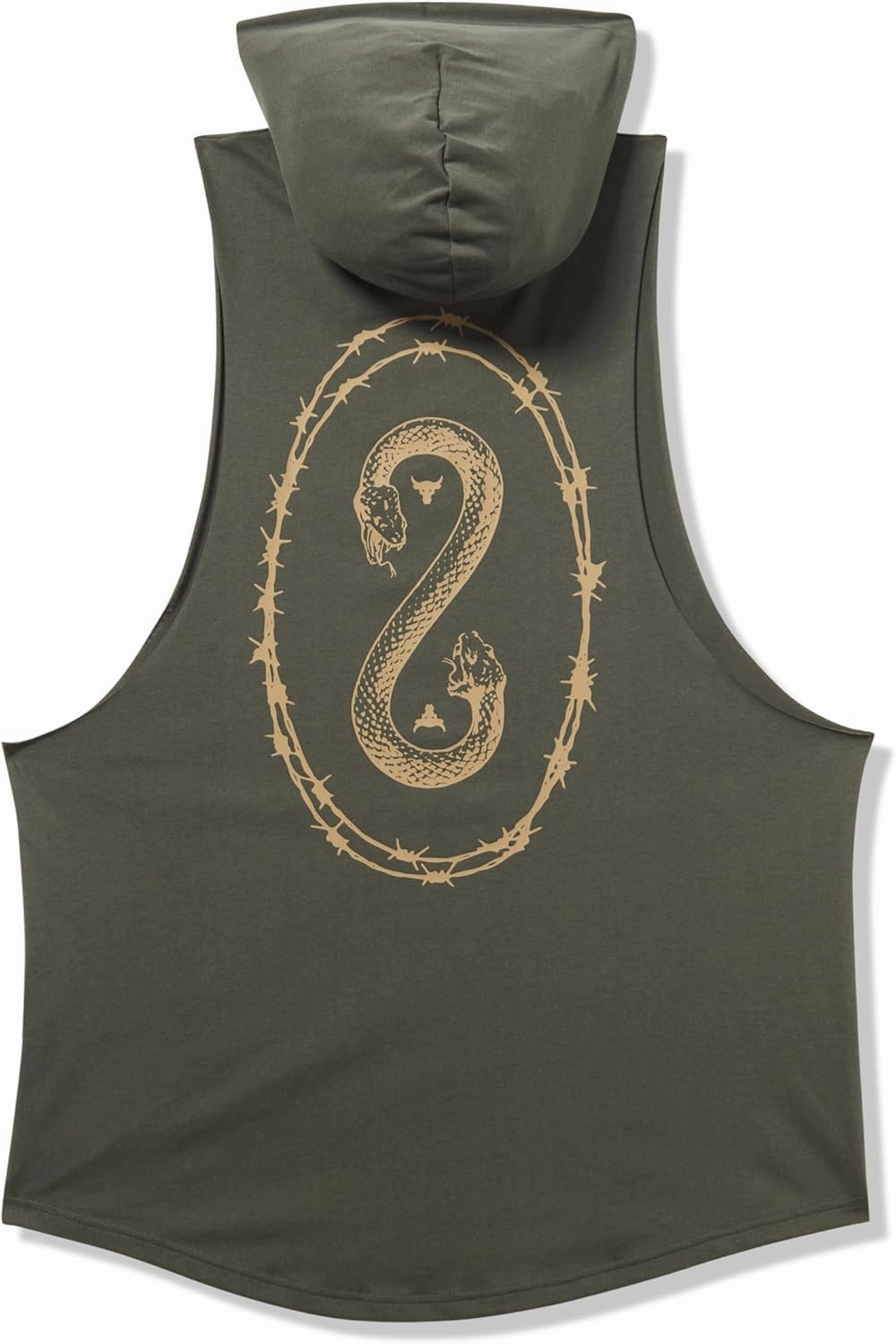 Under Armour Men's Project Rock Snake Sleeveless Hoodie
