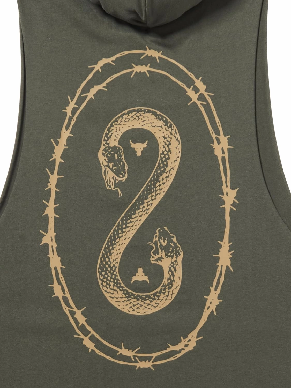 Under Armour Men's Project Rock Snake Sleeveless Hoodie