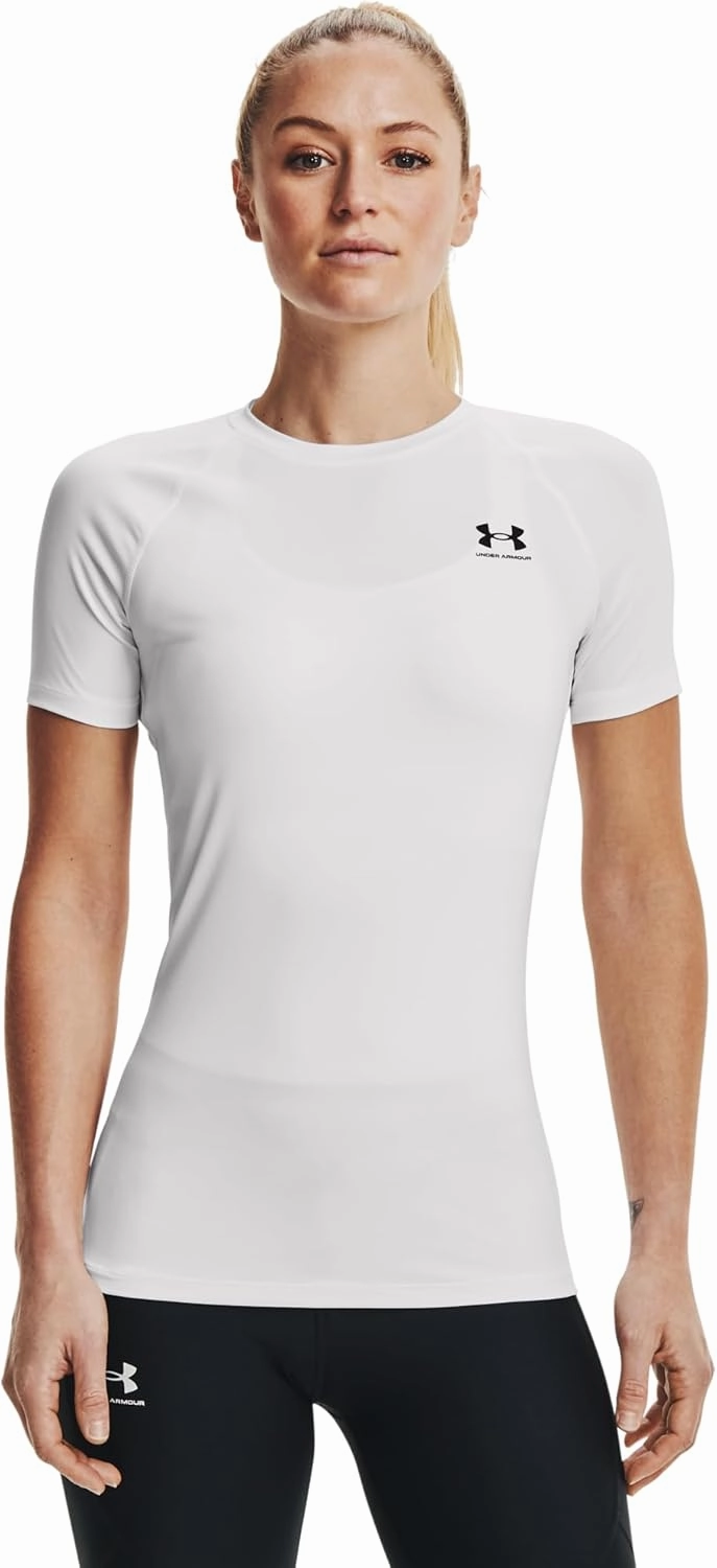 Under Armour Women's HeatGear Authentics Compression Short Sleeve
