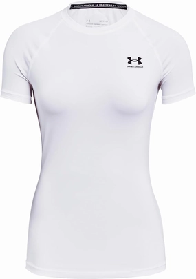 Under Armour Women's HeatGear Authentics Compression Short Sleeve