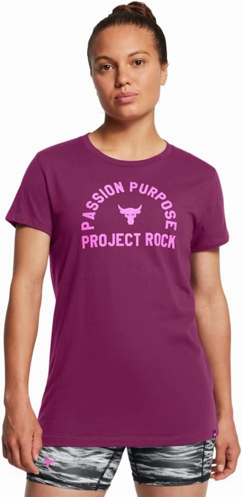 Under Armour Women's Project Rock Payoff Short Sleeve T Shirt