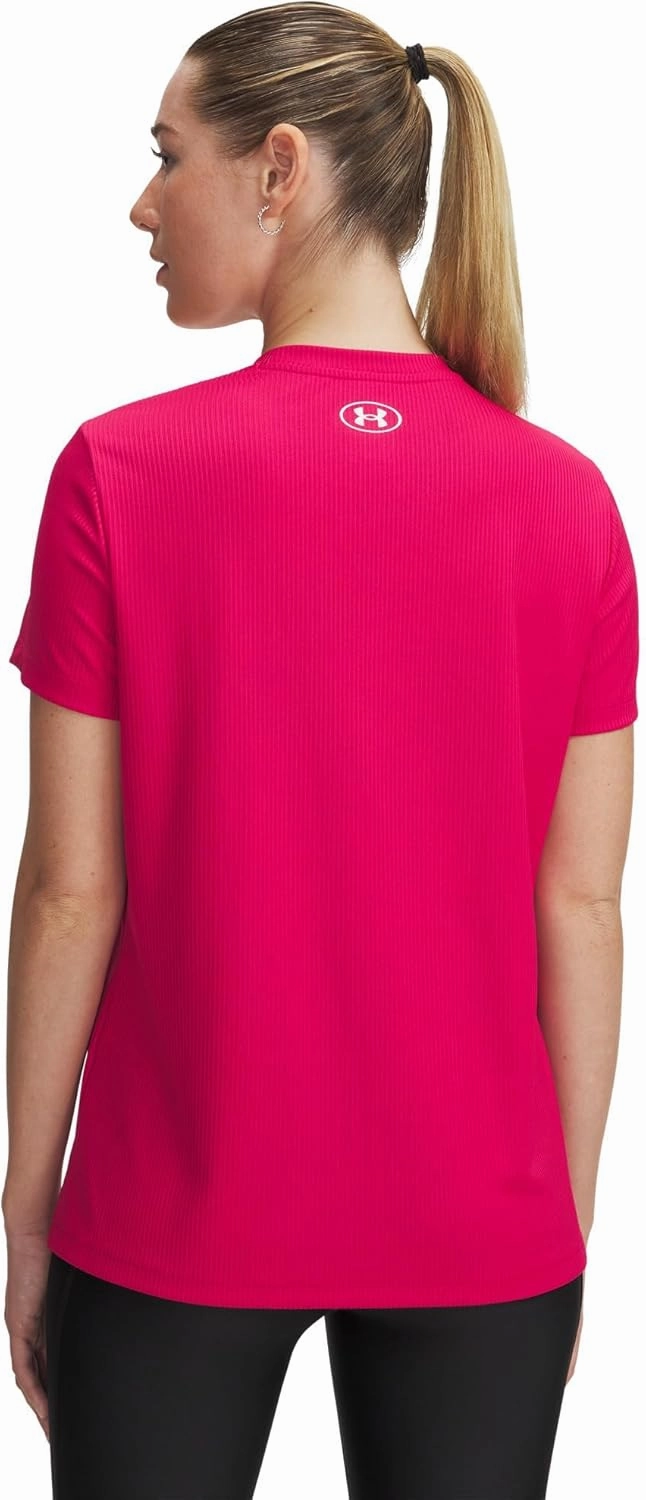 Under Armour Women's Tech Ribbed Short Sleeve Crew