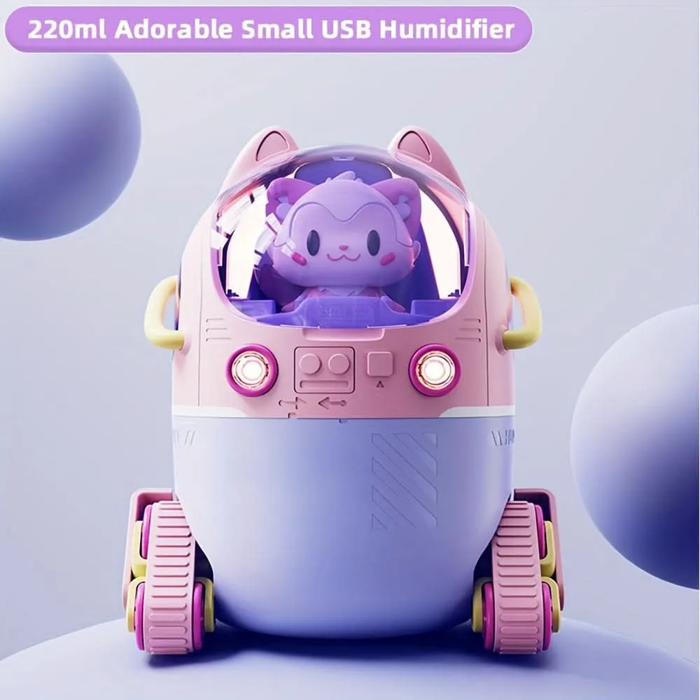 USB Mini Humidifier with Night Light
